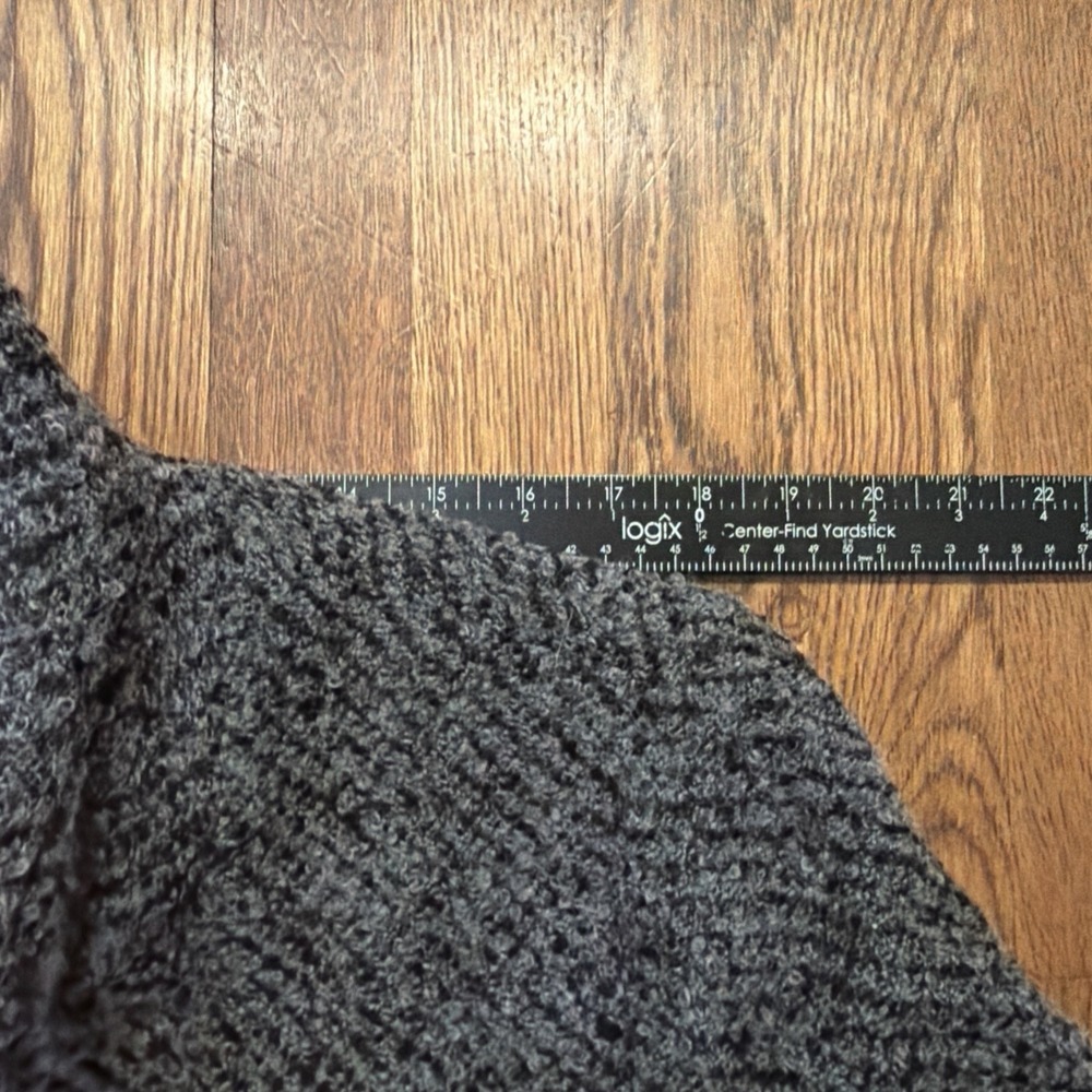 Joyfolie Mia Joy Louve Blazer Charcoal Black Wool Blend Womens Size XL - Picture 11 of 16